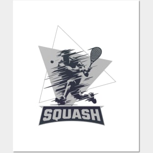 Squash player Posters and Art